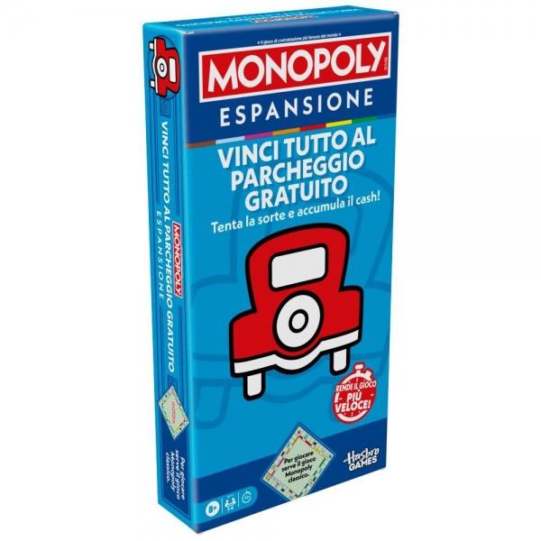 Parcheggio gratuito su un gioco di Monopoli Foto stock